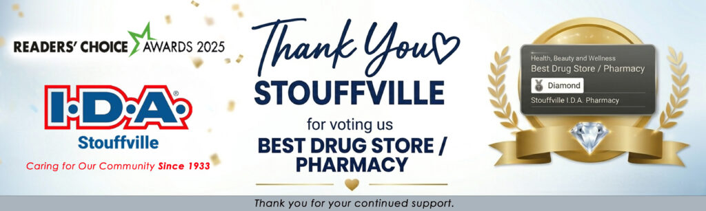 Stouffville Best Drug Store Pharmacy Banner
